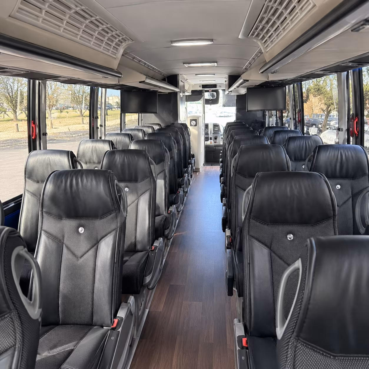 student athlete band and academic competition charter buses